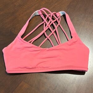 Lululemon Pink Strappy Bralette